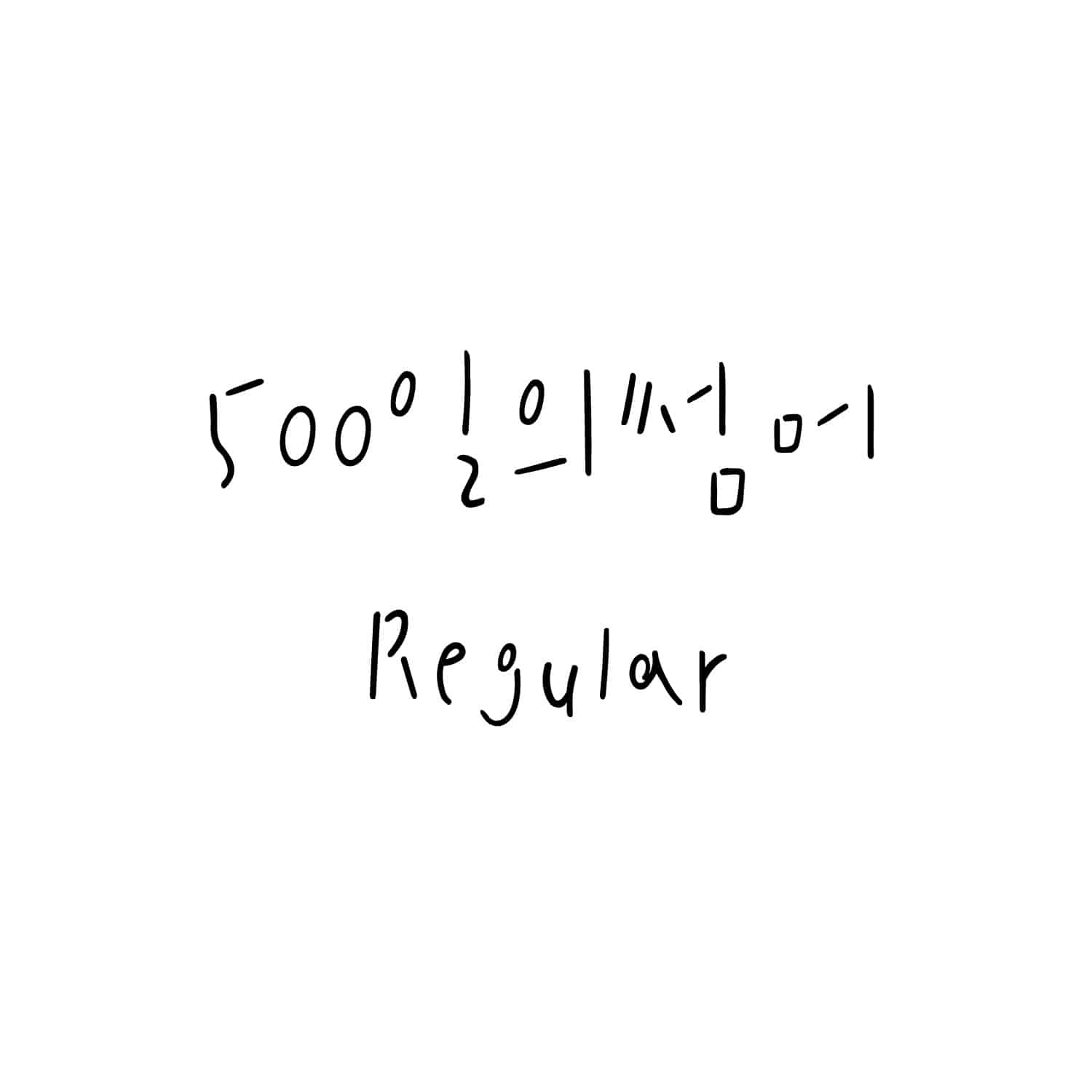 [FONT] 500일의썸머_Regular